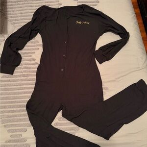 Black Women's Pajama Set